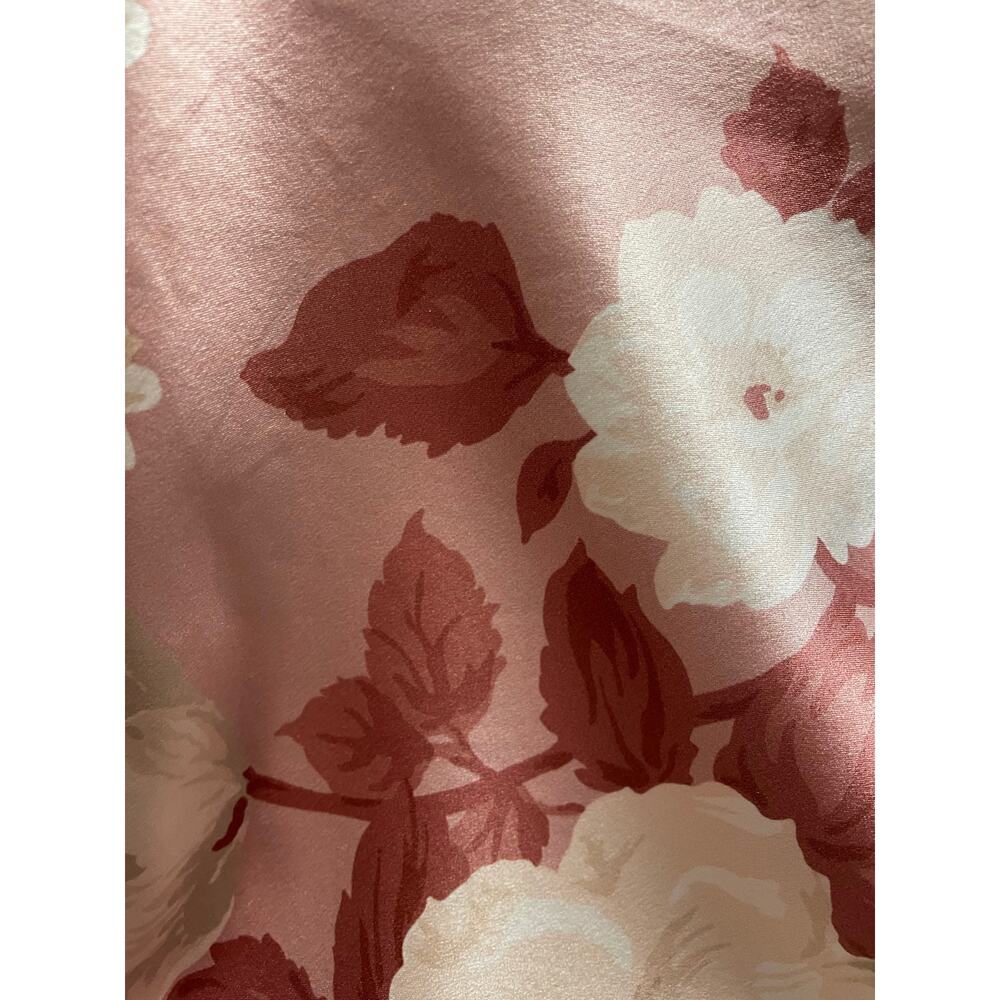 NWT- Reformation Silk Floral Casette Dress - Picture 3 of 6